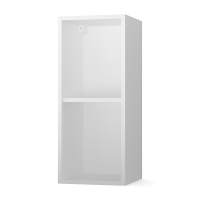 НОВА  Корпус шкафа настенного 1-но дверного 300 / Белый
