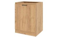 Ревилья 454.32 С Шкаф напольный ш60 Дуб крафт золотой