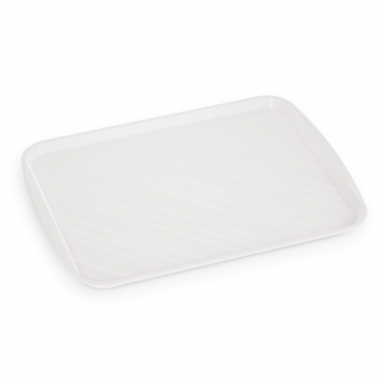 Поднос столовый 480*360мм (белый)  М8695