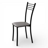 Стул Квинтет Стандарт (черный , к/з Серый 700)