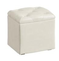 Пуф мягкий тип 4 светлый (бежевый)