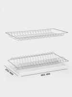 Посудосушитель с поддоном на 500 ХРОМ 