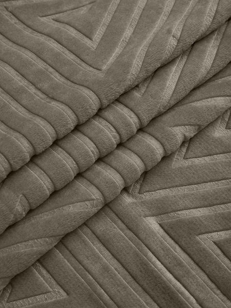 Плед Absolute  фланель тиснение ЕВРО 94452