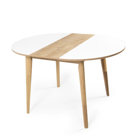 Стол Марс-2 белый/морилка