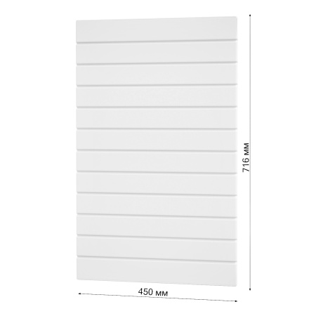 Фасад БЕЛЫЙ ГЛЯНЕЦ 450