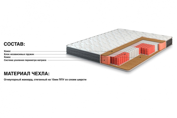 Матрас Престиж-Добрый 1400*2000