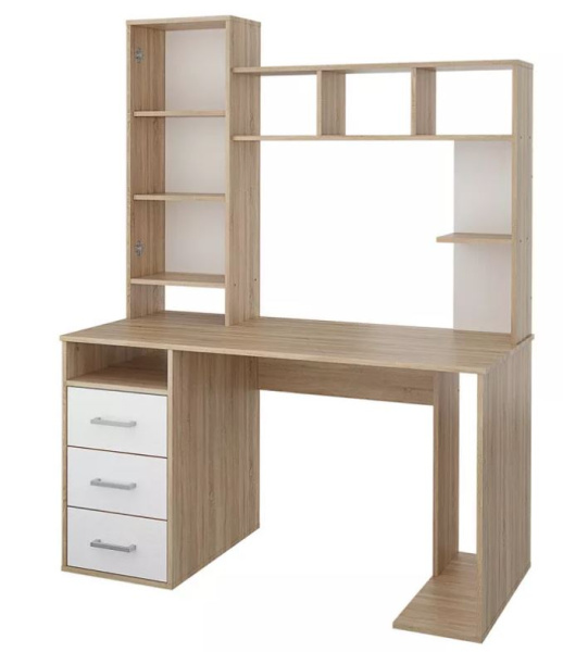 Мика Детская СТЛ.165.16 БФ Стол комп с надстройкой