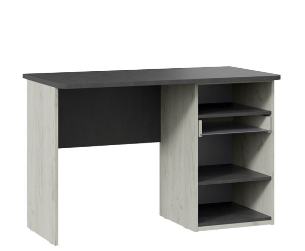 Письменный стол Оксфорд-2 Матера / Дуб крафт белый с рисунком