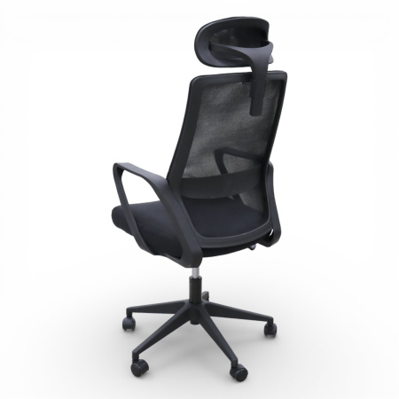 Кресло офисное 8387H-BK ткань YKX-615-1-FX,