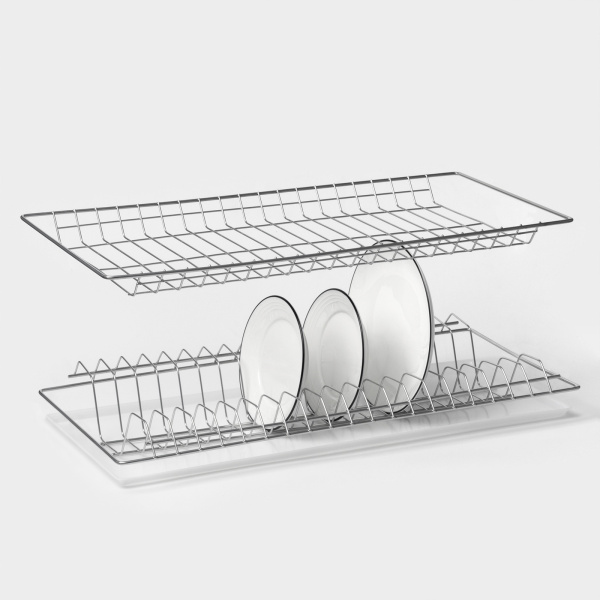 Посудосушитель 600 мм ХРОМ