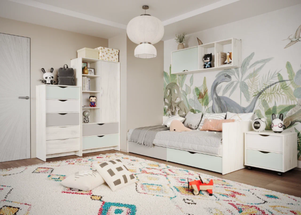 МИКС Стол письменный СП-12 (750*1300*550)  ПВХ Калатея/