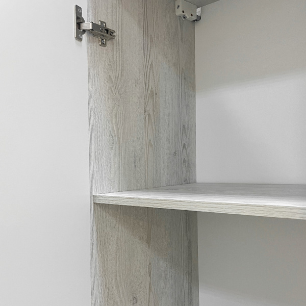 Стенка для гостиной Анже Сосна лофт/камень светлый